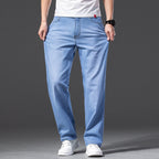 Men’s Loose Oversized Stretch Jeans – Relaxed Fit Denim with Slimming Effect & Modern Style