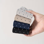 5 Pairs Women’s Cute Soft Crew Socks – Breathable Lightweight Above-Ankle Casual Socks for Daily Wear