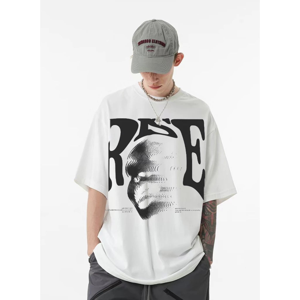 Men’s Summer Printed T-Shirt – Customizable Pattern Casual Tee