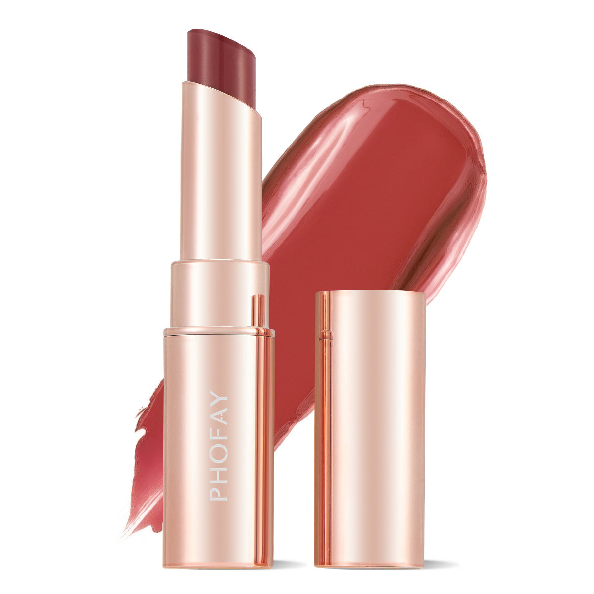 PHOFAY Moisturizing Lipstick – Hydrating Creamy Lip Color With Smooth Satin Finish