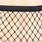 Women’s Sexy Fishnet Tights – High Waist Stretchy Mesh Pantyhose with Hollow Out Design