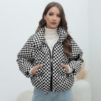 Women’s Warm Down Cotton Jacket – Thick Cotton-Padded Winter Coat for Cozy Comfort